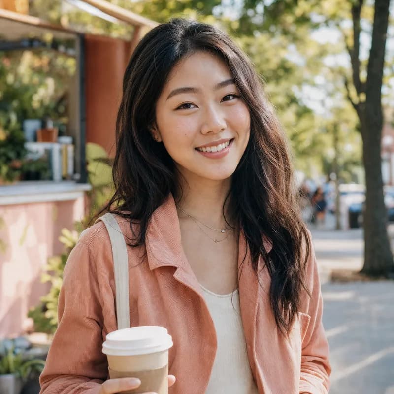 Illustrative portrait of Maya Chen
